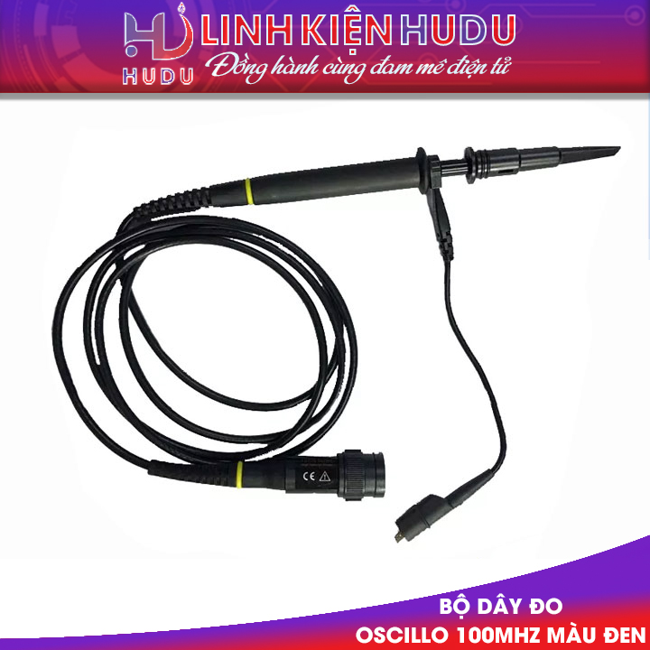 Bộ dây đo Osillo 100mHZ (màu đen)